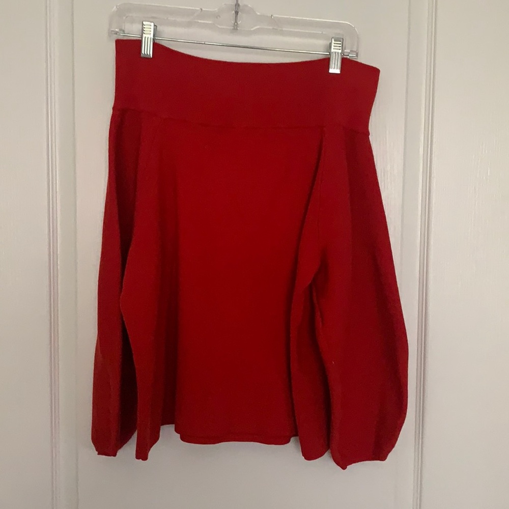 Off the shoulder sweater